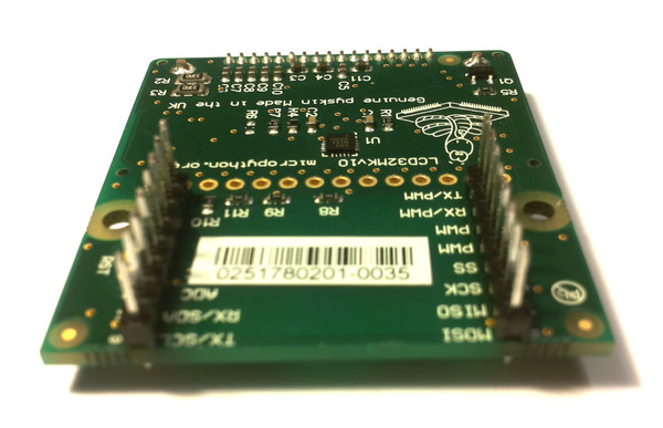 pyboard with LCD skin
